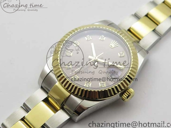 YG SS Maker 278273 Dial Diamonds YG Bracelet Datejust 31mm Best Gray Edition SS BP on Oyster 0127